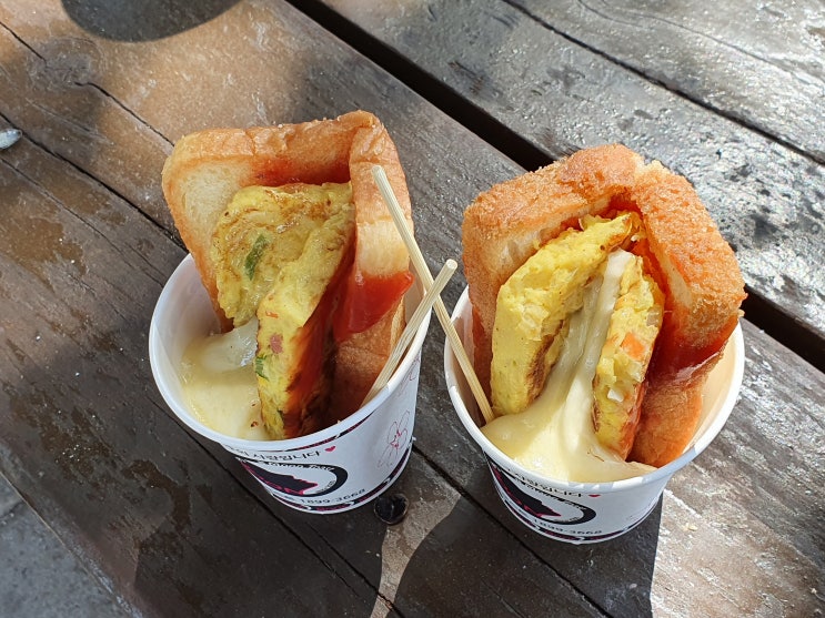  부산 송정 맛집 유명한 문토스트 솔직후기