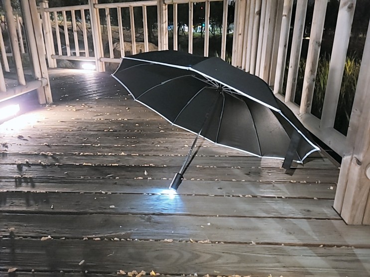 LED우산 날씨요정 거꾸로 우산 너무 고급스러워요