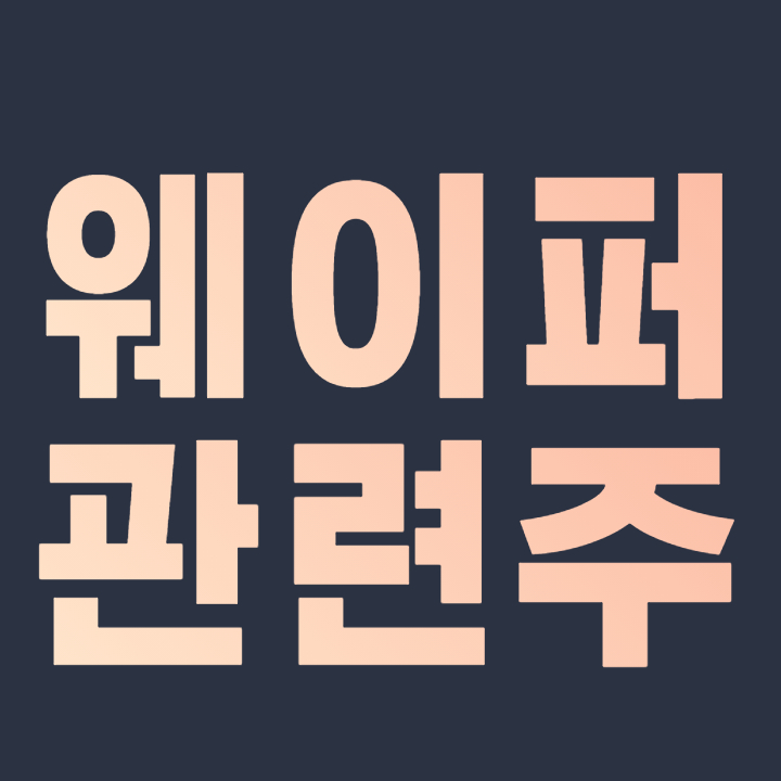  반도체 웨이퍼 관련주 핵심 총 정리 대장주까지