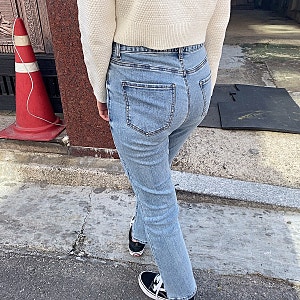 지오다노 부츠컷 데님 전지현 청바지