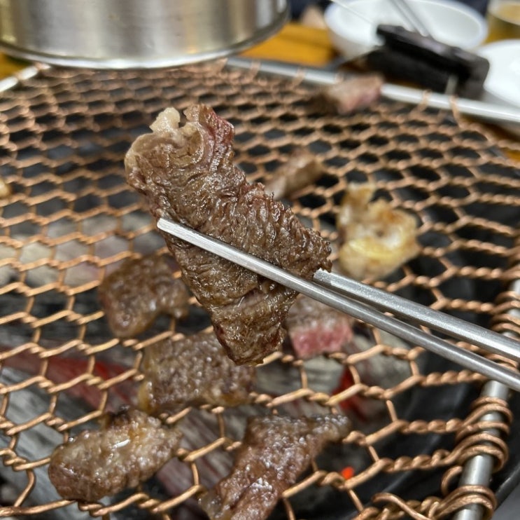  [강변역 한우] 한우1+로 시작해서 묵은지등갈비찜으로 마무리_양촌리 화로구이