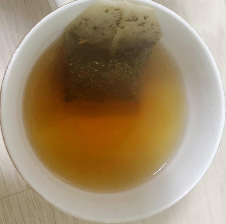  페퍼민트 레몬차 아마드티 식후에 마시기 좋아