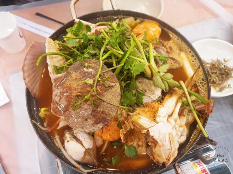  대천 썸머타임 조개구이에서 해물뚝배기로 저녁식사!! 6시내고향 맛집 :)