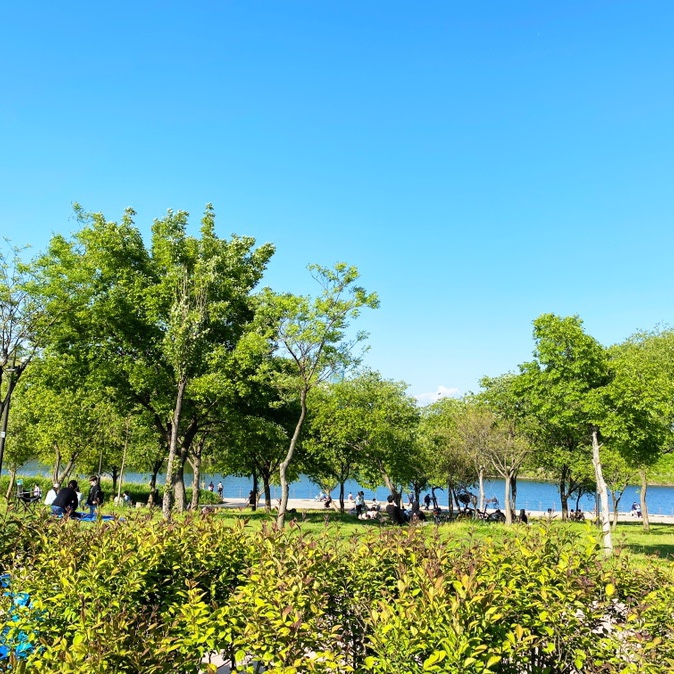 [영등포 가볼만한곳] 날씨 좋은 날엔 피크니크에서 디저트 사서 양화 한강공원에서 그늘막 치고 바람 쐬기
