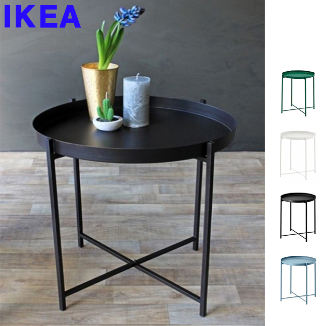 인기 급상승인 IKEA GLADOM 트레이테이블(4가지색상), 블루 ···