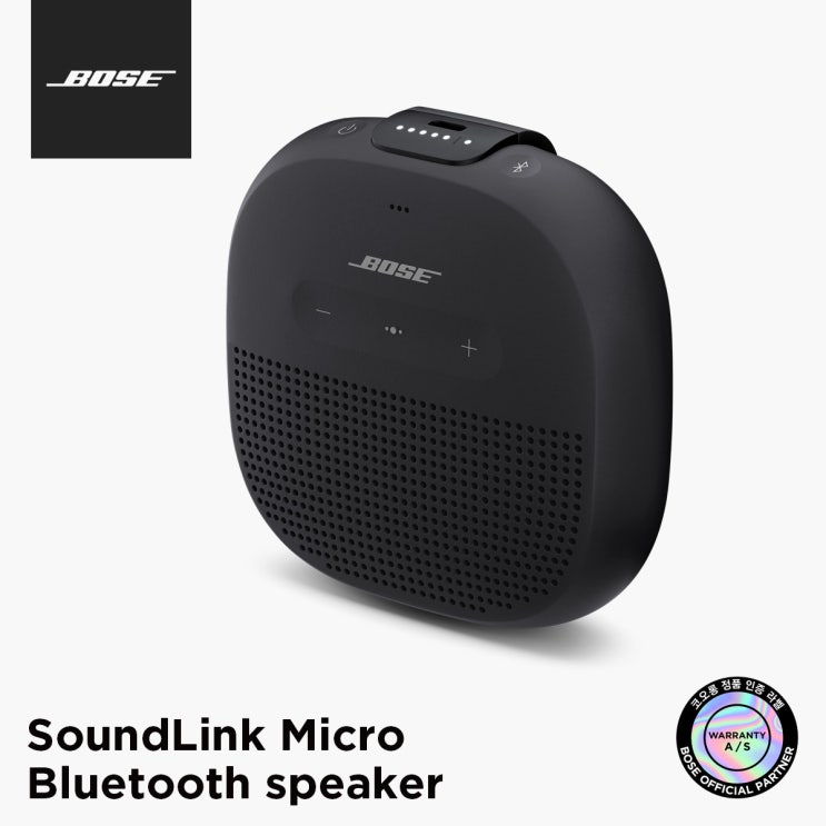 핵가성비 좋은 [BOSE] 보스 정품 SoundLink Micro 블루투스 스피커, 블랙 추천해요