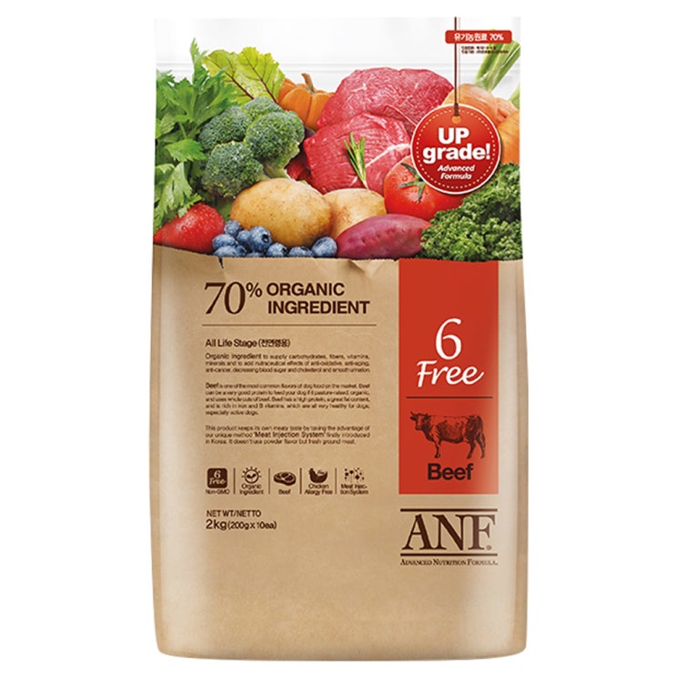 당신만 모르는 ANF 전연령 식스프리 소고기 건식사료, 2kg, 1개 추천해요 당신만 모르는 ANF 전연령 식스프리 소고기 건식사료, 2kg, 1개 추천해요