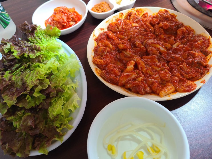  충무로쭈꾸미불고기 탱글탱글 매콤한 쭈꾸미 맛집