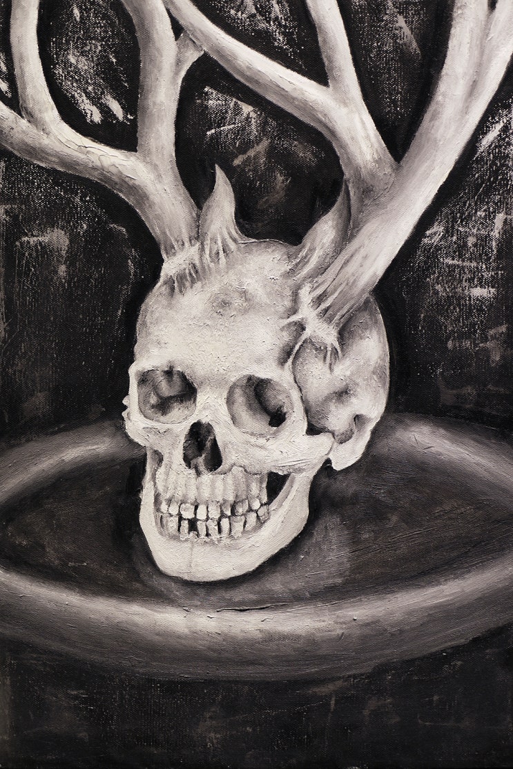  [Oilpaint] Trace - B&W series