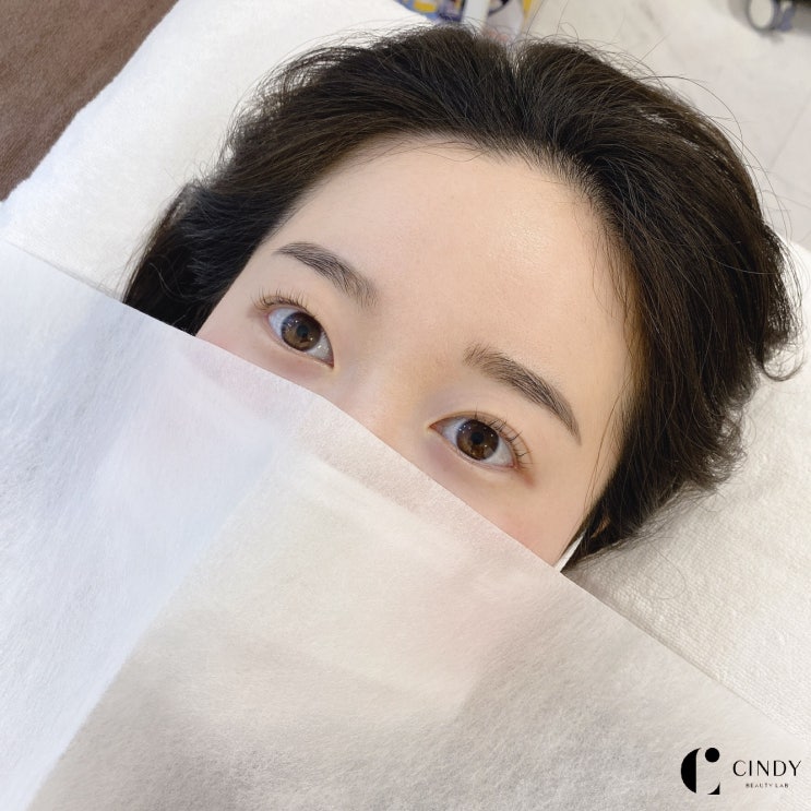  수원 화서 에스테틱 속눈썹 펌 신디뷰티랩의 눈썹과 펌 꾸준히 오시는 손님