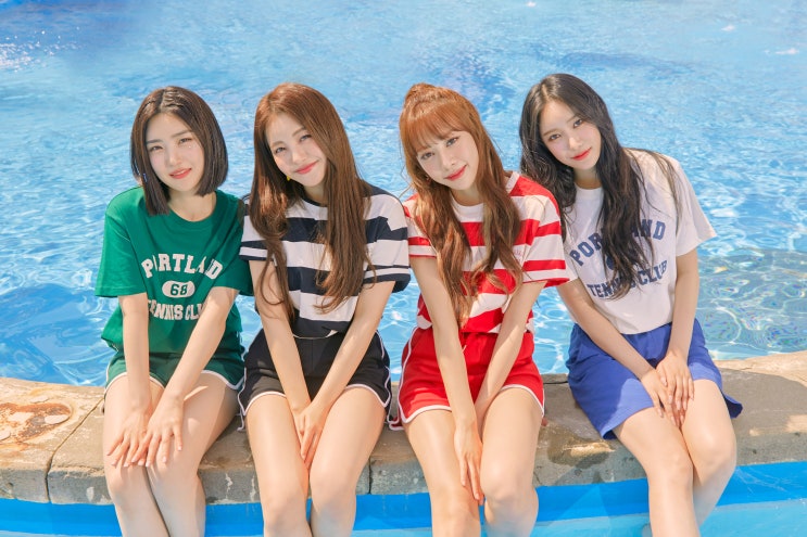  브레이브걸스 스파오 모델 발탁! 롤린 쿨테크 버전 썸머퀸 등극!