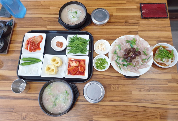  해운대 오복돼지국밥 해장으로 좋은 진한 국물