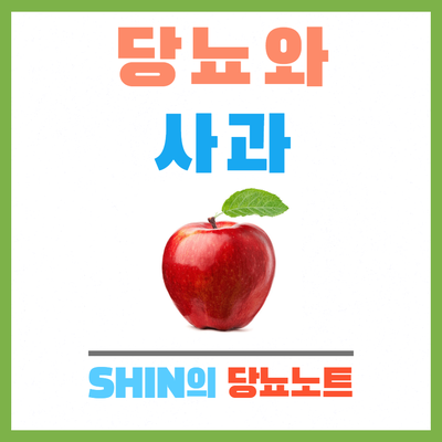  당뇨와 음식, 당뇨와 사과 혈당,  당뇨인이 사과를 잘 먹는법