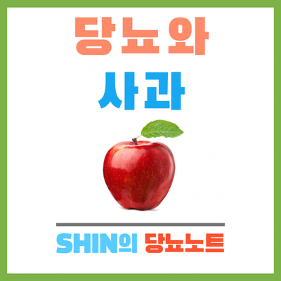 당뇨와 음식, 당뇨와 사과 혈당,  당뇨인이 사과를 잘 먹는법