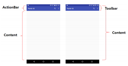  안드로이드 스튜디오 Toolbar, AppBarLayout, CoordinationLayout,ItemDecoration(머터리얼 디자인 ,java,예제,안드로이드스튜디오 예제)