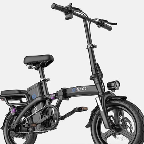 의외로 인기있는 G-FORCE 지포스 스로틀 PAS 접이식 전기 자전거 2인용, C14R(블랙)40km/(PAS)80km특가상품 ···