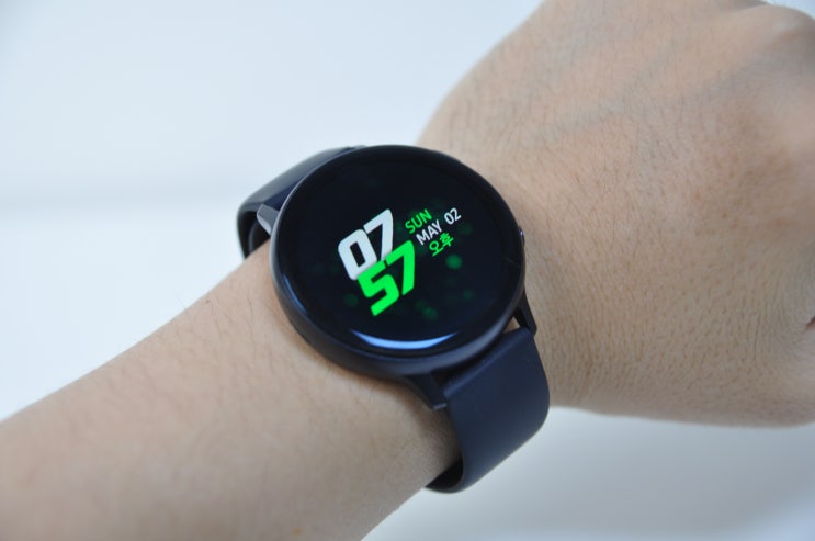  갤럭시워치액티브2 44mm 개봉기 및 착용샷