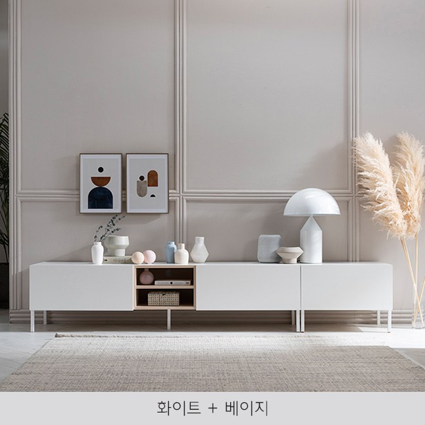 가성비 뛰어난 리바트온라인 무드 모던 2400 거실장 4색택1, 화이트+베이지 추천해요 가성비 뛰어난 리바트온라인 무드 모던 2400 거실장 4색택1, 화이트+베이지 추천해요