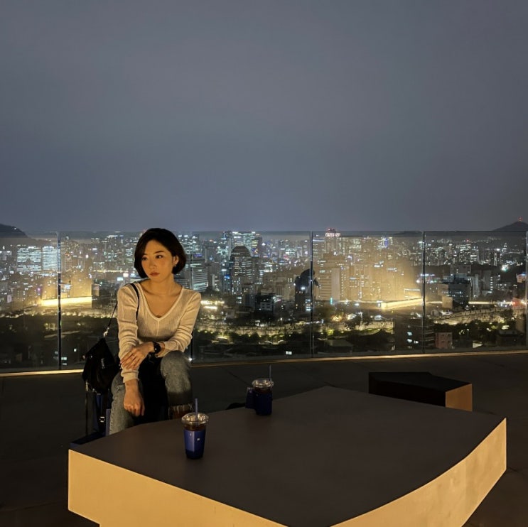  창신동 카페 추천 테르트르, 루프탑 야경 최고