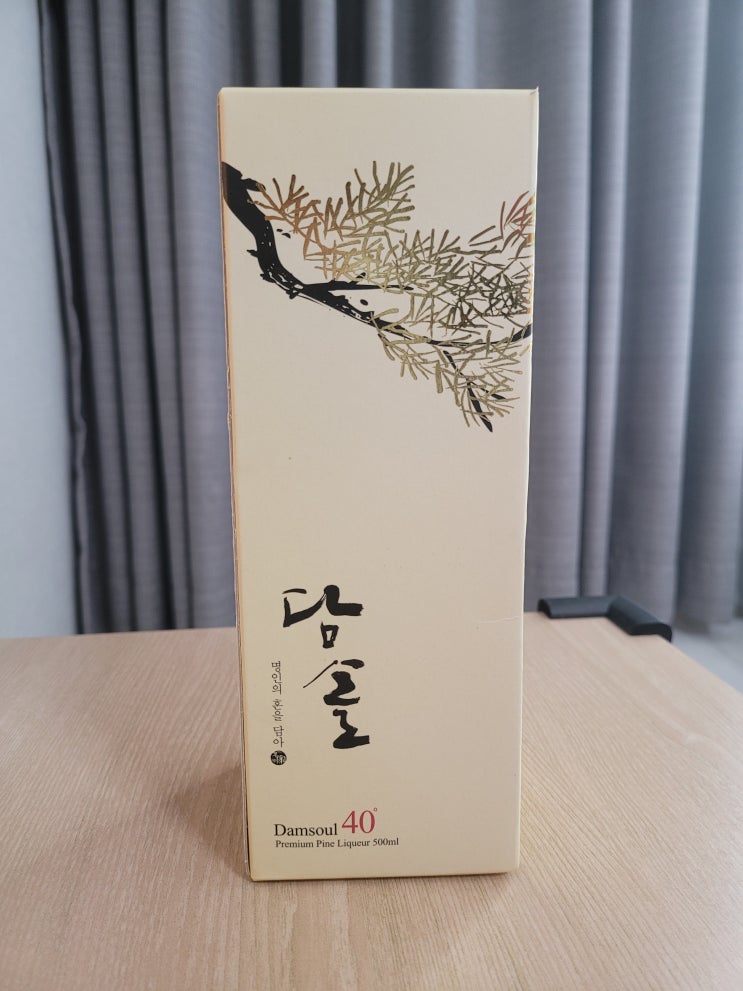  솔잎 전통주 담솔, 파스타(@이천 박스타)와의 어울림이 좋아요!