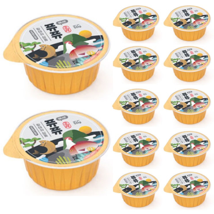가성비 좋은 퓨퓨 고양이 간식 미니캔 50g, 황태 + 참돔 혼합맛, 12개 좋아요 가성비 좋은 퓨퓨 고양이 간식 미니캔 50g, 황태 + 참돔 혼합맛, 12개 좋아요