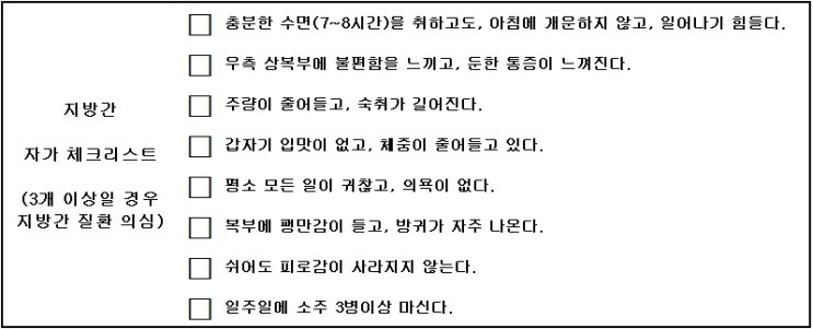  술을 안 먹어도 생기는 지방간?  지방간을 없에는 방법은?? 내 몸 사용 설명서! 지방간편..