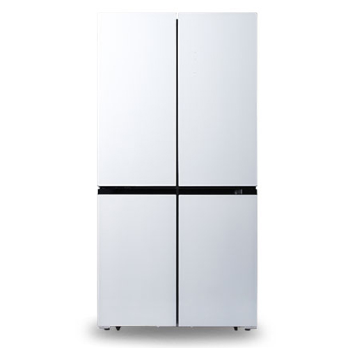 구매평 좋은 캐리어 클라윈드 파스텔 냉장고 4도어 CRF-SN560WFC 566L 방문설치 추천합니다
