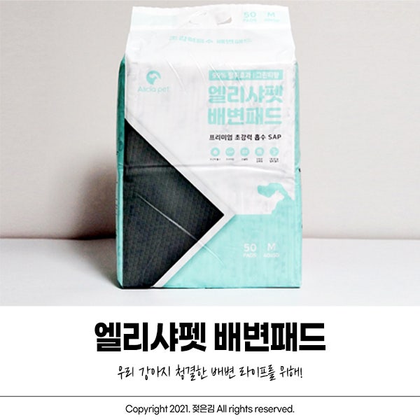 엘리샤펫 강아지 배변패드 강력하게 흡수해줘요 엘리샤펫 강아지 배변패드 강력하게 흡수해줘요