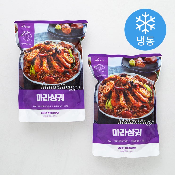 선호도 좋은 마이셰프 마라샹궈 (냉동), 518g, 2팩 추천합니다