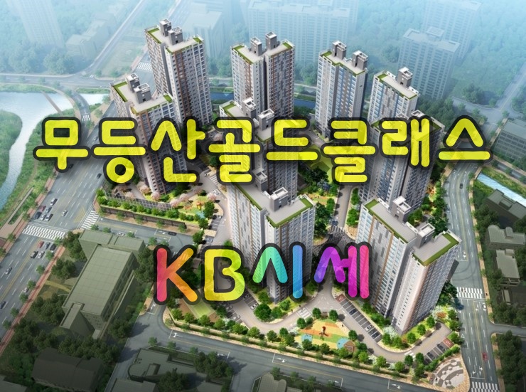  무등산골드클래스,KB시세,사랑방시세,갭차트(21년 4월)