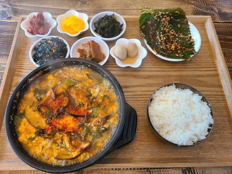  화순 화순읍 '옛날두부' 순두부찌개