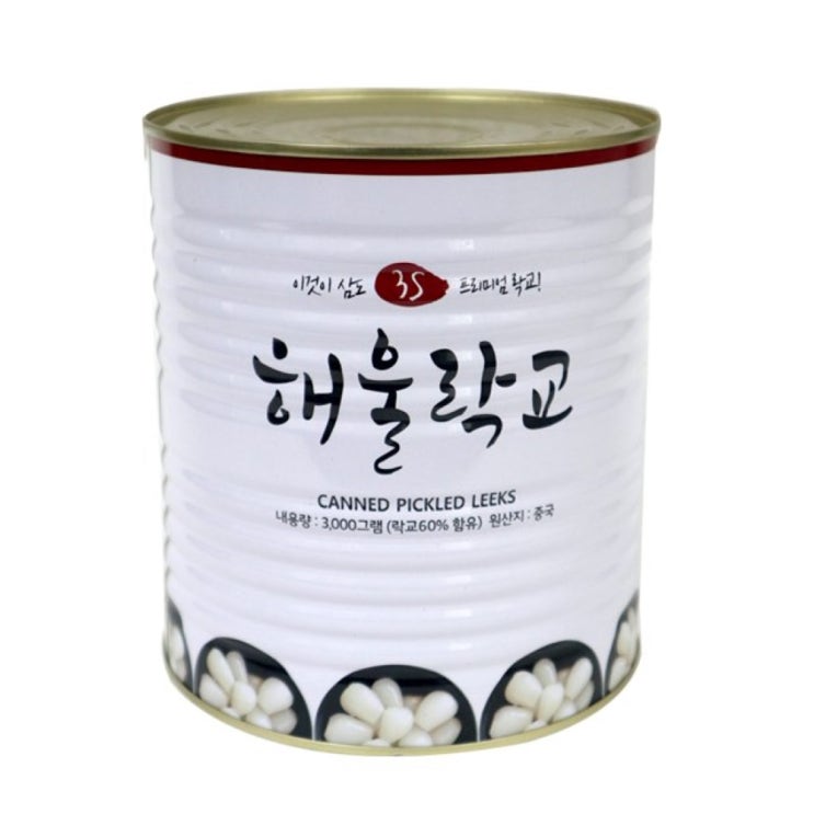 구매평 좋은 해울 삼도 해울 락교 3s 3kg X 6캔 (1박스) 추천합니다 구매평 좋은 해울 삼도 해울 락교 3s 3kg X 6캔 (1박스) 추천합니다