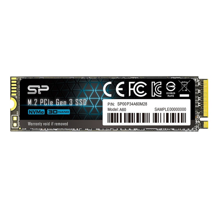 인기 급상승인 실리콘파워 PCIe Gen 3 x 4 M.2 2280 NVMe SSD P34A60, P34 A60, 256GB 추천합니다