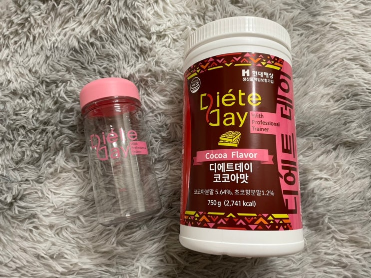  다이어트쉐이크 디에트데이 맛있게 다이어트 하기
