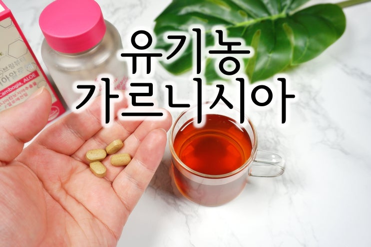  뉴트리메이드 가르시니아 유기농으로 다이어트해요