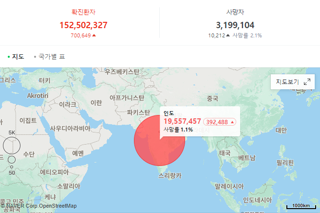 [뉴스] 인도 코로나, 전 세계의 우려와 관심