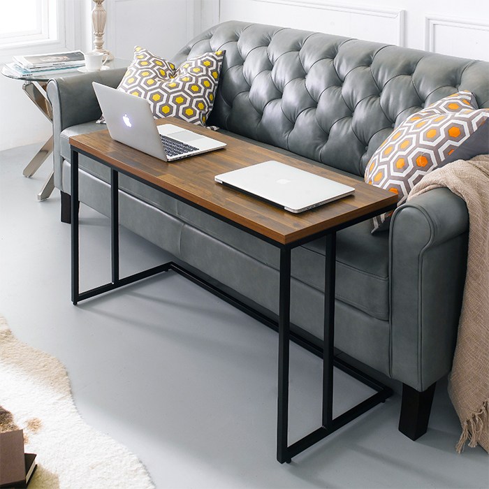 많이 찾는 Excel-1000-Acacia Sofa Desk (2인용) 사이드테이블, 단품 추천합니다