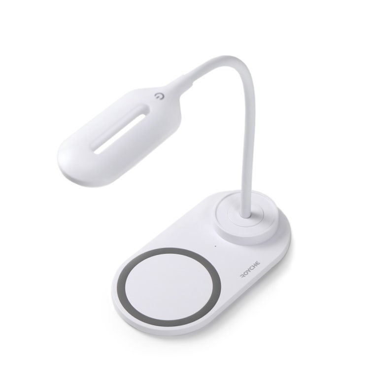 당신만 모르는 로이체 고속 무선충전기 겸용 LED 스탠드 WC-100, 화이트 ··· 당신만 모르는 로이체 고속 무선충전기 겸용 LED 스탠드 WC-100, 화이트 ···