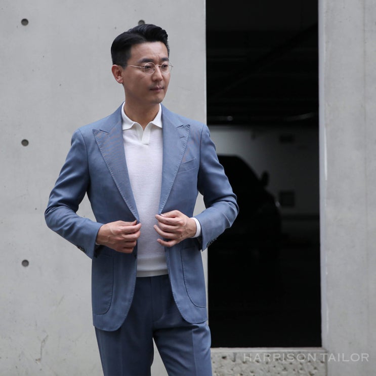  해리슨테일러 청담 5월의 원단, 홀랜드앤쉐리 Summer Variety 남성맞춤정장 수트