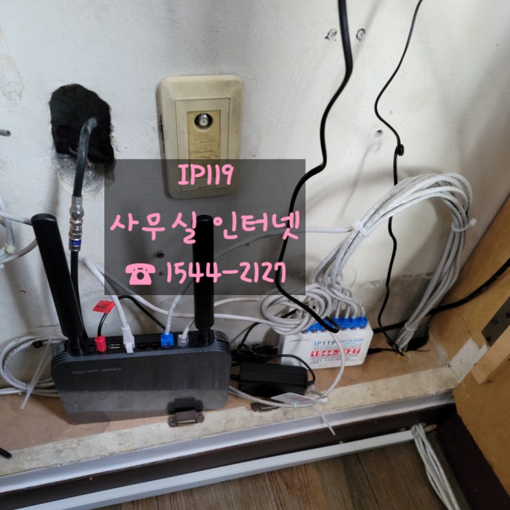 사무실 랜선 설치 IP119, 무료 견적 받고 당일 공사!
