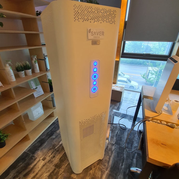  산업용공기청정기 미세먼지, 황사 멈춰
