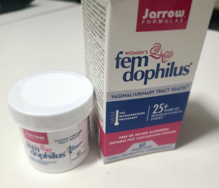 여성을 위한 유산균제, 자로우 펨도피러스(Jarrow Femdophilus) 여성을 위한 유산균제, 자로우 펨도피러스(Jarrow Femdophilus)