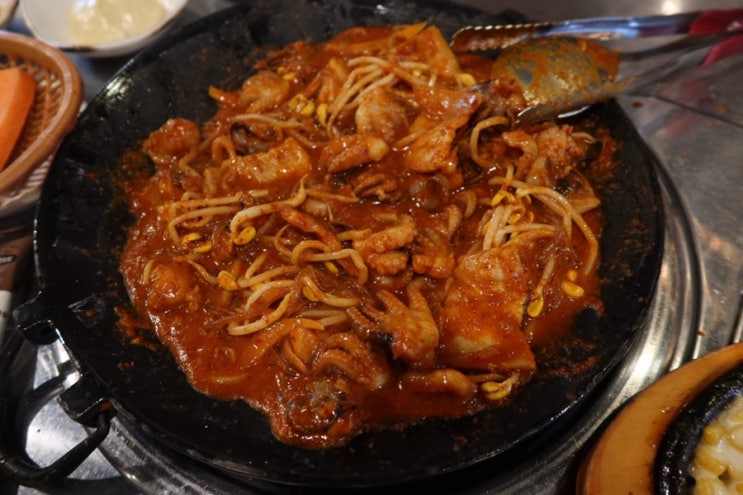  일산 라페스타 맛집 쭈꾸미대통령 매콤한 쭈삼 추천해요