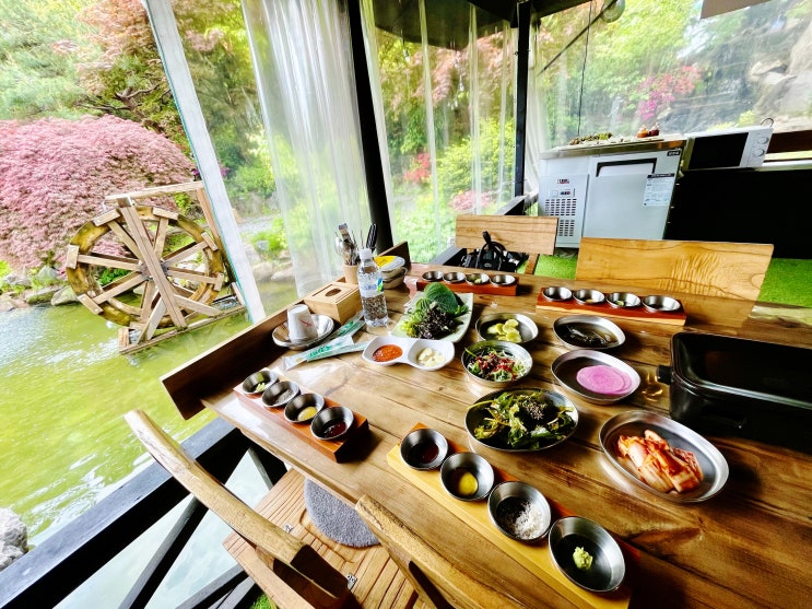  야외바베큐가 끝내줬던 양주바베큐 맛집 '강경 숯불바베큐 양주점'