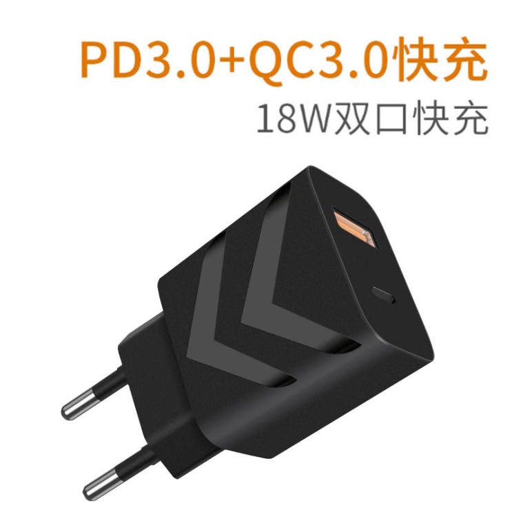 가성비 좋은 고속충전기 PD+QC3.0PD20W스마트폰 퀵차지 급속충전 충전기 QC3.0 18W퀵차지 스마트폰 충전식, T04-단품 미국규격 화이트 좋아요