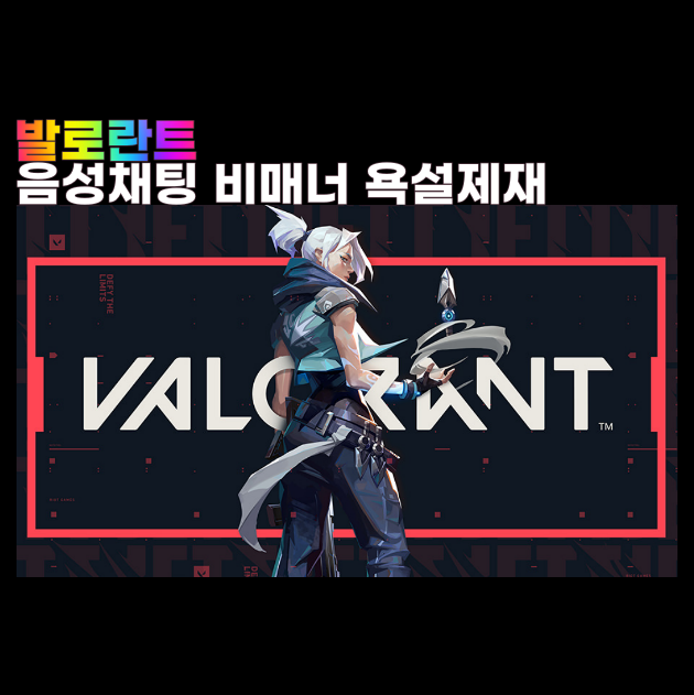  발로란트 음성채팅 비매너 욕설 제재