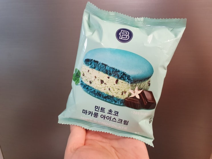  민초단 모여라 파리바게트 민트초코 마카롱 아이스크림