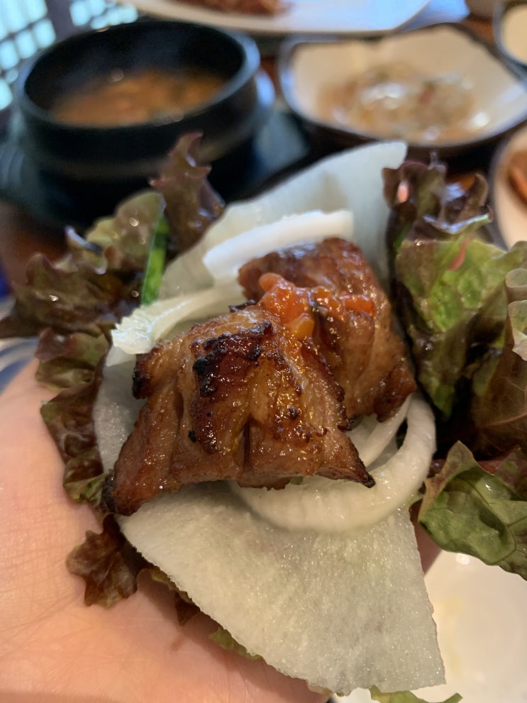  목동 원두막 숯불 돼지갈비 맛집 고기집 후기