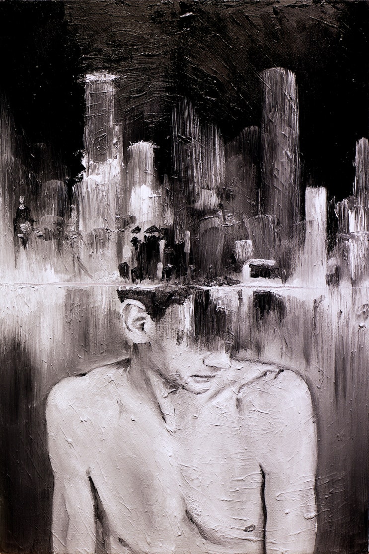  [Oilpaint] Solitude - B&W series