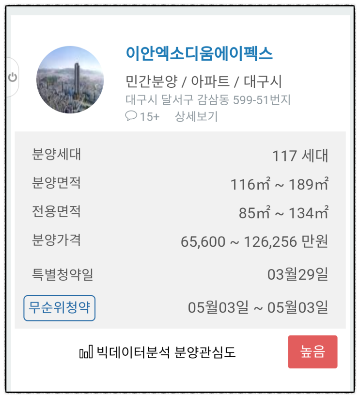  월천대사012 분양캘린더 공유~!!